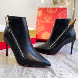 크리스찬루부탱 신상 앵글부츠 CL45048 블랙