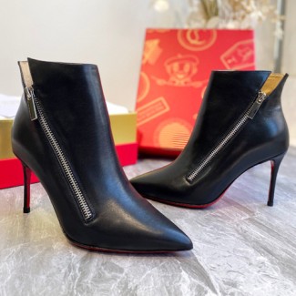 크리스찬루부탱 신상 앵글부츠 CL45048 블랙