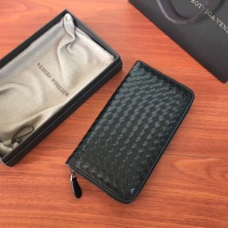 보테가 신상 지퍼 장지갑 V1050 블랙(수입 송아지가죽)