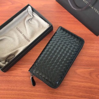 보테가 신상 지퍼 장지갑 V1050 블랙(수입 송아지가죽)