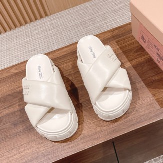 미우미우 여성용 슬리퍼 57265