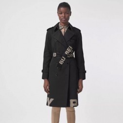 버버리 신상 여성용 트렌치코트 80019184 블랙