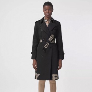버버리 신상 여성용 트렌치코트 80019184 블랙