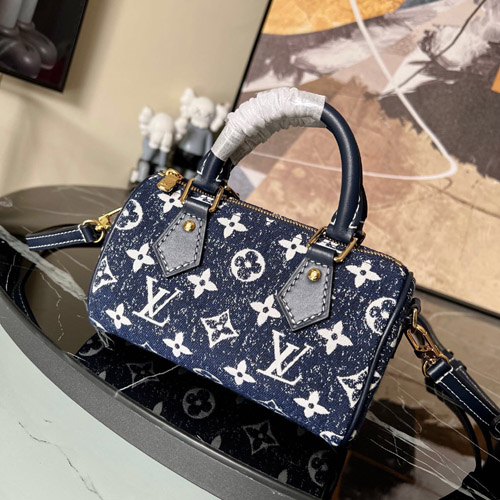 루이비통 나노 스피디 M81213 네이비