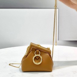 펜디 나노  퍼스트 체인백 7AS051 카멜