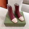 구찌 신상 부츠 656878 버건디