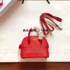 발렌시아가 빌 탑 핸들 백 XXS 550646 레드