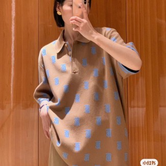 버버리 여성용 반팔 80019176