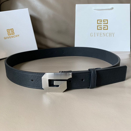 지방시 신상 벨트 GBS-8915 블랙 은장