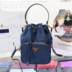 프라다 신상 패브릭 버킷백 1N1864 네이비
