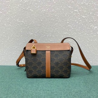 셀린느 틴 카바스 드프랑스 트리오페 크로스백 191992 브라운