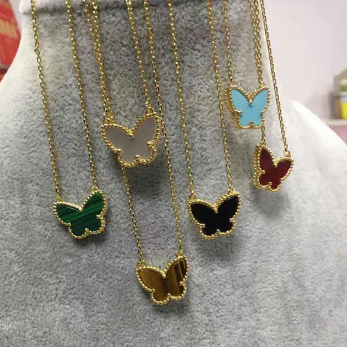 반클리프 나비 목걸이 D99500