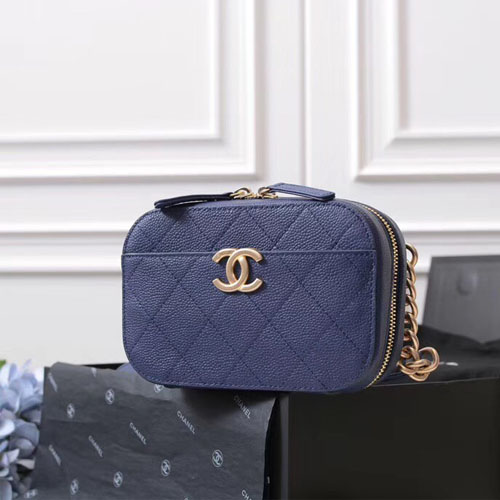 샤넬 웨이스트 백 AS0311 네이비
