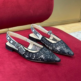 디올 여성용 플랫 KD0706