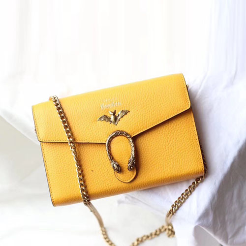구찌 디오니서스 가든 체인백 516920 옐로우