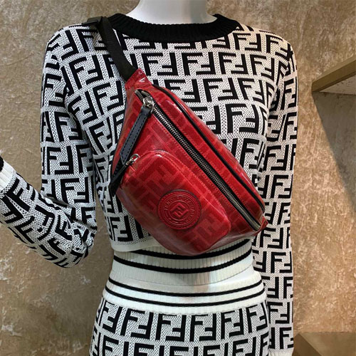 펜디 신상  벨트백 힙색 F2371 레드