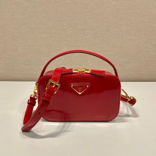 프라다 미니 토트백 1BH206 레드