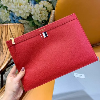 톰브라운 남여공용 클러치백 T33278 미듐 레드