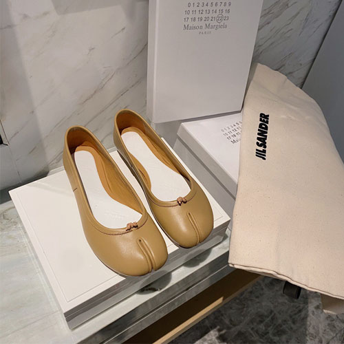 마르지엘라 타비 발렛 플랫 슈즈 190225 베이지