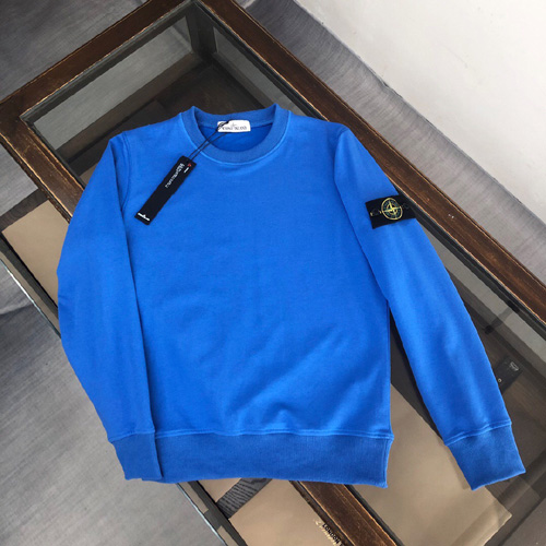 스톤 아일랜드 남성용 맨투맨 SLD1017 블루