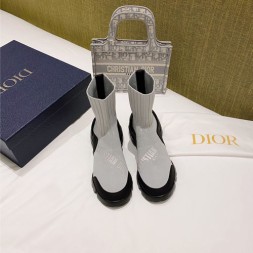 디올 여성용 니트 스니커즈 KDI626 그레이