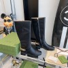 구찌 여성용 롱 부츠 656886 블랙