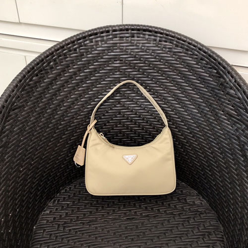 프라다 나일론 미니 호보백 1NE515 베이지