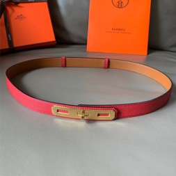 에르메스 신상  벨트 XTY184  레드 금장