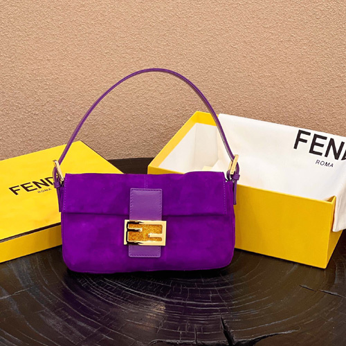 펜디 바게트 숄더백 FD8339 보라