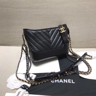 샤넬 가브리엘 스몰 호보 백 A91810 블랙