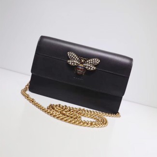 구찌 퀸 마가렛 미니 체인 숄더백 476079 블랙
