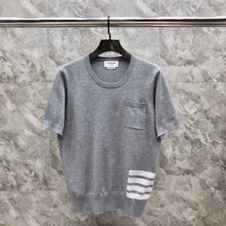 톰브라운 남여공용 반팔티 TB8716 그레이