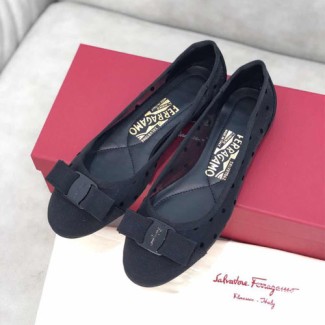 페레가모 신상 플랫 F38065 블랙