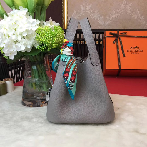 에르메스 피코탄백 18CM/22CM 110515 라이트그레이