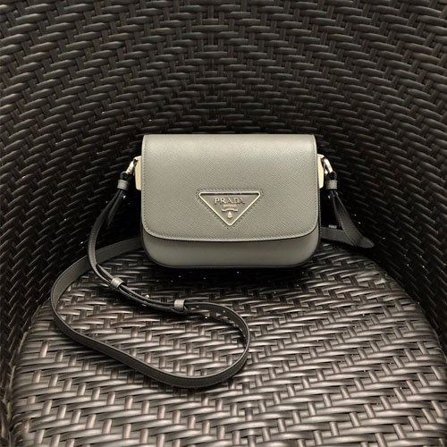 프라다 사피아노 크로스백 1BD249 그레이