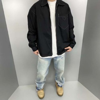 프라다 남여공용 셔츠  3A517-2