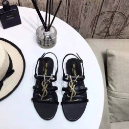 생로랑 신상 샌들 484841 블랙 금장