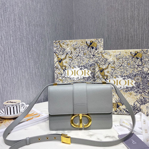 디올 블러쉬 그레인 몽테인 플랩 백 M9203 그레이