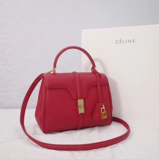 셀린느 WB2 스몰 16백 카프스킨 188003 레드