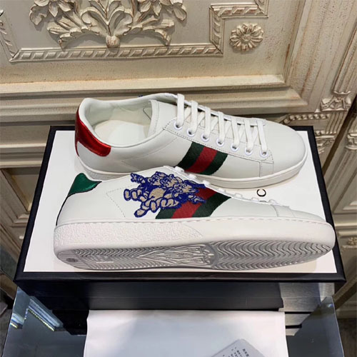 구찌 남여공용 신상 스니커즈 550036 화이트