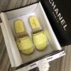 샤넬 18S/S 신상 슬리퍼 G33155 옐로우