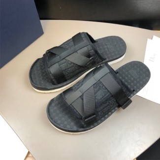 디올 남성용 신상 슬리퍼 KDI575 블랙