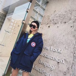 캐나다구스 남여공용 익스페디션 패딩 645032 네이비