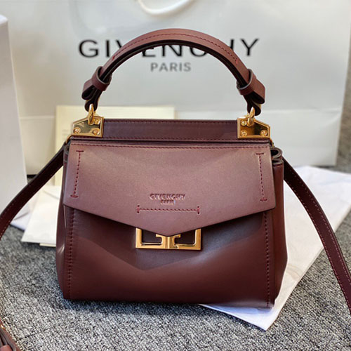 지방시 미니 미스틱 백 BB680 버건디