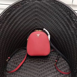 프라다 사피아노 레더 미니 백팩 1BZ047 레드