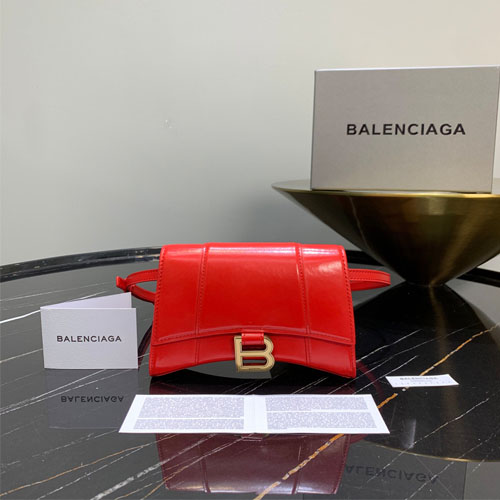 발렌시아가 B 벨트백 92940 레드