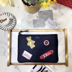 디올 나일론 남여공용 클러치백 M1287 네이비