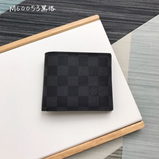 루이비통 남성용 반지갑 M60053 다미에 블랙