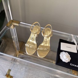 샤넬 신상 샌들 G34317 골드