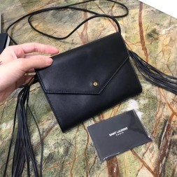 입생로랑 신상 벨트백 507810 블랙